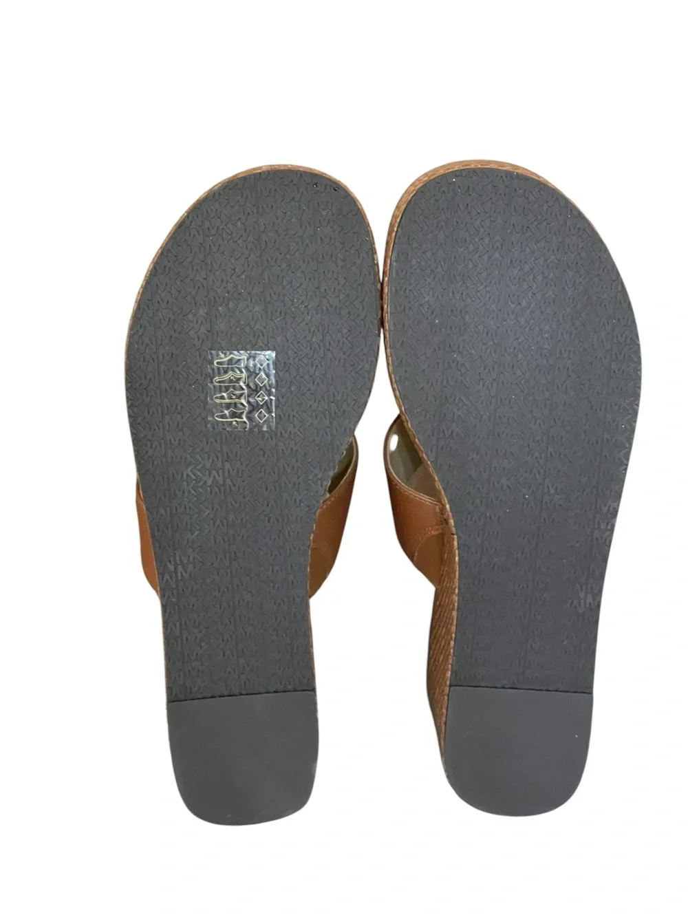 New! Michael Kors Brown Wedge Sandals size 9M
